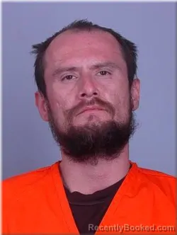 Booking photo from Sherburne County, Minnesota