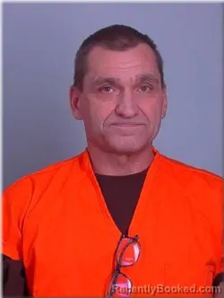 Booking photo from Sherburne County, Minnesota