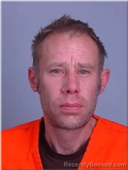 Booking photo from Sherburne County, Minnesota