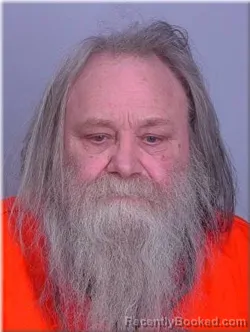 Booking photo from Sherburne County, Minnesota