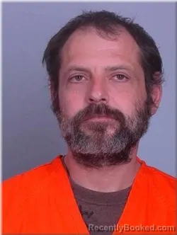 Booking photo from Sherburne County, Minnesota