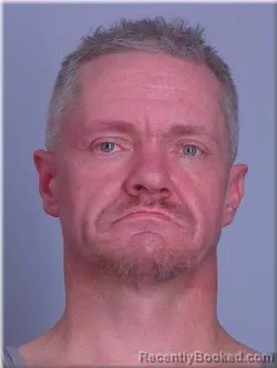 Booking photo from Sherburne County, Minnesota