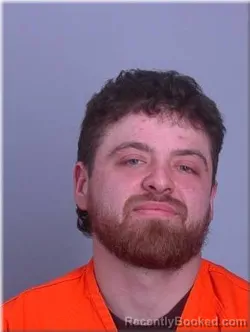 Mugshot of Noah Rutherford booked in Sherburne County, Minnesota on March 27, 2026