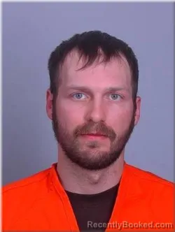 Mugshot of Cody Nasby booked in Sherburne County, Minnesota on April 3, 2026