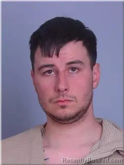 Mugshot of Brandon Berglund booked in Sherburne County, Minnesota on April 4, 2026