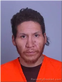 Mugshot of Adrian Tiger booked in Sherburne County, Minnesota on April 20, 2026