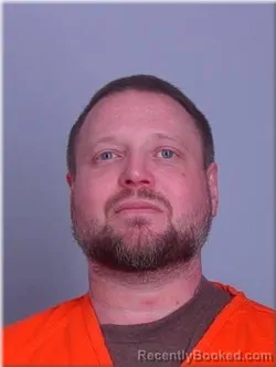 Mugshot of James Myers booked in Sherburne County, Minnesota on April 21, 2026