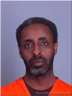Mugshot of Said Ahmed booked in Sherburne County, Minnesota on April 21, 2026