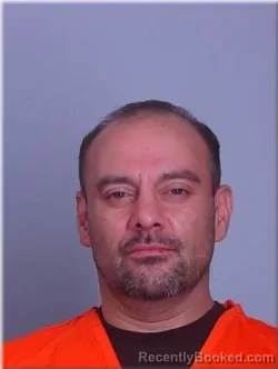 Mugshot of David Griego booked in Sherburne County, Minnesota on April 22, 2026