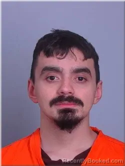 Mugshot of Alexander Cotton booked in Sherburne County, Minnesota on April 23, 2026