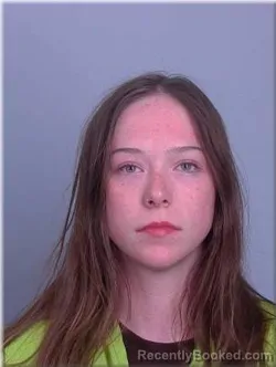 Mugshot of Maryauna Weber booked in Sherburne County, Minnesota on April 24, 2026