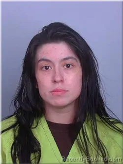 Mugshot of Caitlin Silva booked in Sherburne County, Minnesota on April 24, 2026