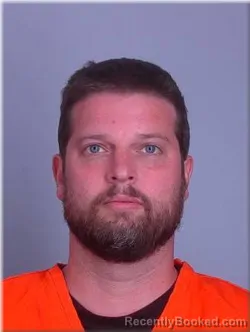 Mugshot of Geoffrey Ratliff booked in Sherburne County, Minnesota on April 24, 2026