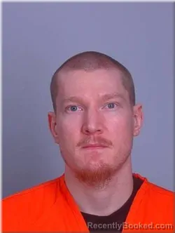 Mugshot of Ryan Joyce booked in Sherburne County, Minnesota on May 13, 2026