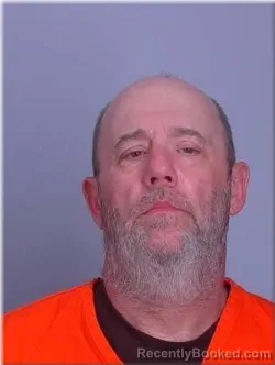 Mugshot of Michael Hunter booked in Sherburne County, Minnesota on May 14, 2026