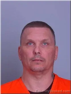 Mugshot of Michael Huth booked in Sherburne County, Minnesota on June 18, 2026