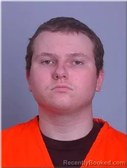 Mugshot of Elijah Ziegler booked in Sherburne County, Minnesota on June 26, 2026