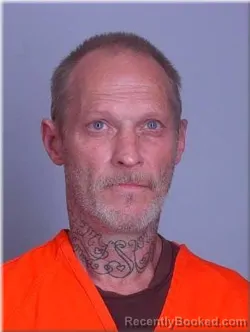 Mugshot of Chad Stowers booked in Sherburne County, Minnesota on July 15, 2026