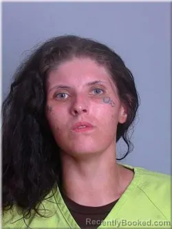 Mugshot of Alexa Jones booked in Sherburne County, Minnesota on August 15, 2026