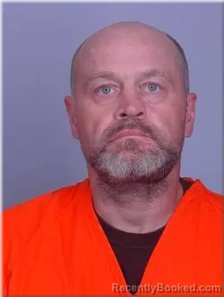 Mugshot of Brandon Bergmanis booked in Sherburne County, Minnesota on August 21, 2026