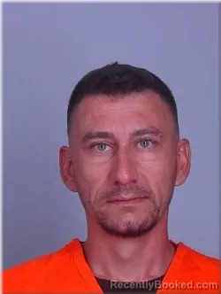 Mugshot of Kyle Knock booked in Sherburne County, Minnesota on August 21, 2026