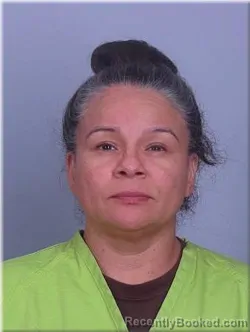 Mugshot of Perla Bates booked in Sherburne County, Minnesota on September 8, 2026