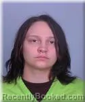 Mugshot of Alexus Mendel booked in Sherburne County, Minnesota on October 24, 2026