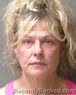 Mugshot of Mandy Marie Oestreich booked in Sibley County, Minnesota on June 29, 2026