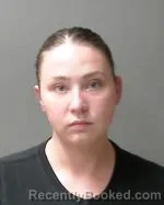 Mugshot of Ellie Daria Lawrence booked in Sibley County, Minnesota on July 25, 2026