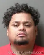 Mugshot of Gustavo Emmauel Lara Arroliga booked in Sibley County, Minnesota on August 8, 2026