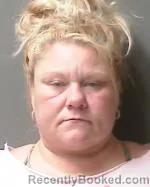 Mugshot of Amanda Jo Kicker booked in Sibley County, Minnesota on August 24, 2026