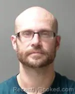 Mugshot of Cory Aaron Bernander booked in Sibley County, Minnesota on August 28, 2026