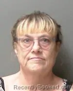 Mugshot of Becky Lynn Strickland booked in Sibley County, Minnesota on September 3, 2026