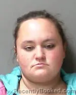Mugshot of Samantha Lee Ann Doesken booked in Sibley County, Minnesota on October 26, 2026