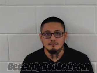 Booking photo from Surry County, North Carolina