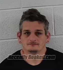Booking photo from Surry County, North Carolina