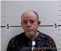 Booking photo from Surry County, North Carolina