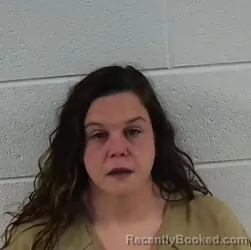 Mugshot of HEATHER LEANN WHITE booked in Surry County, North Carolina on March 17, 2026