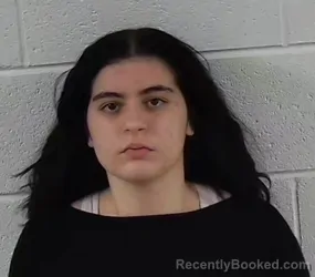 Mugshot of Adriana Maria Neal booked in Surry County, North Carolina on March 19, 2026