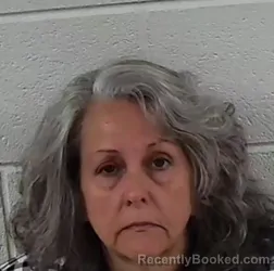 Mugshot of REBECCA HAZELWOOD HARMON booked in Surry County, North Carolina on April 9, 2026