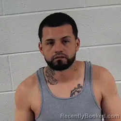Mugshot of EDDIE CESAR SERRANO SCHMIDT booked in Surry County, North Carolina on June 14, 2026