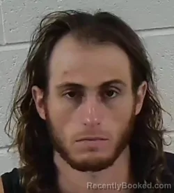 Mugshot of JUSTIN DWAYNE MYERS booked in Surry County, North Carolina on July 16, 2026