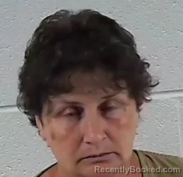 Mugshot of MILDRED MARIE CHANEY booked in Surry County, North Carolina on July 20, 2026