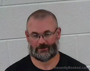 Mugshot of STEVEN LAWERNCE HANCOCK booked in Surry County, North Carolina on July 28, 2026