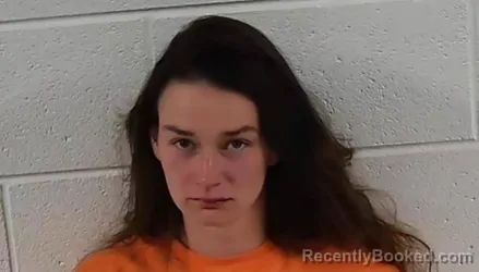 Mugshot of Laken Elizabeth Brown booked in Surry County, North Carolina on August 25, 2026