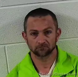Mugshot of Joshua Shaun Wiles booked in Surry County, North Carolina on August 26, 2026