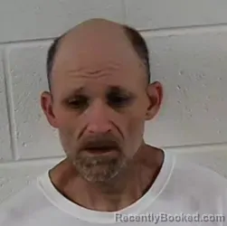 Mugshot of Derrick Aaron Owens booked in Surry County, North Carolina on August 28, 2026