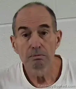 Mugshot of Guy Lee Snodgrass booked in Surry County, North Carolina on September 4, 2026