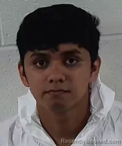 Mugshot of Diego Alexander Fuentes booked in Surry County, North Carolina on September 6, 2026