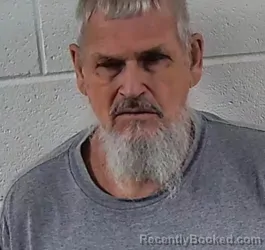 Mugshot of Arnold Lee Hawkins booked in Surry County, North Carolina on September 10, 2026